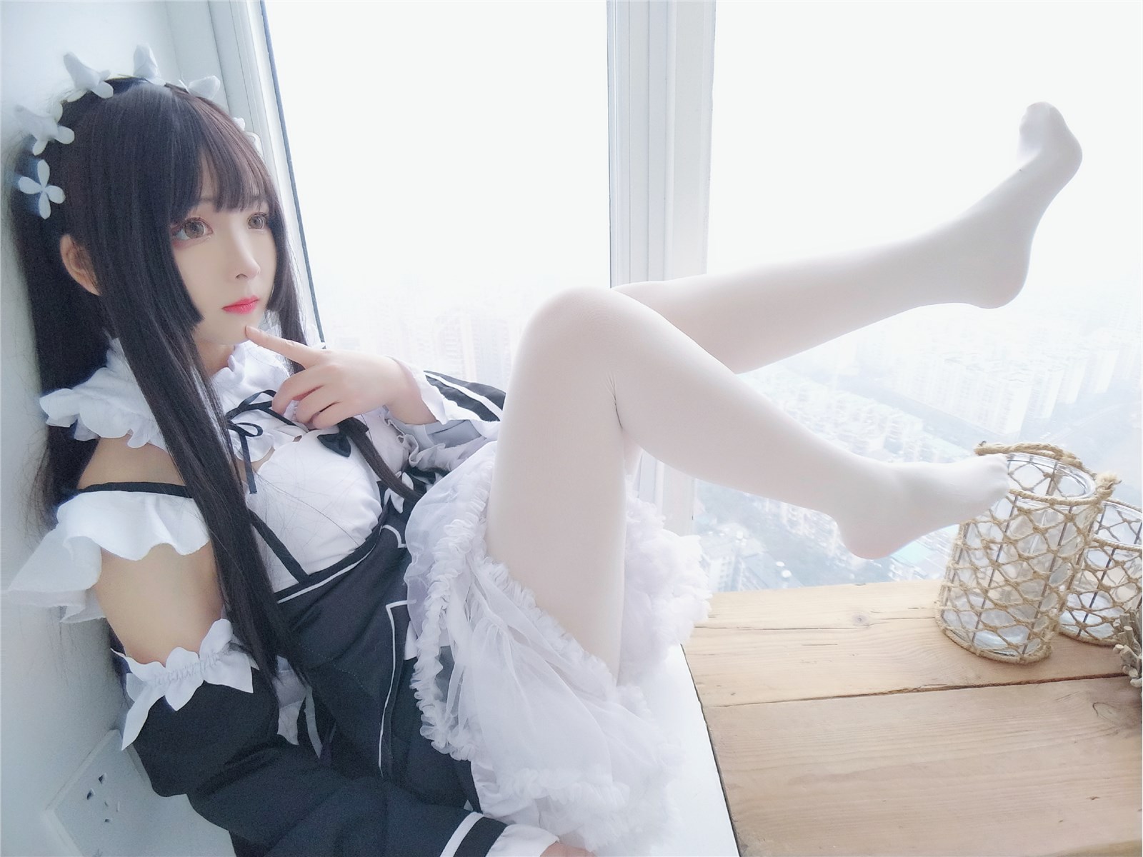 Guchuan no.013 black and white maid(29)